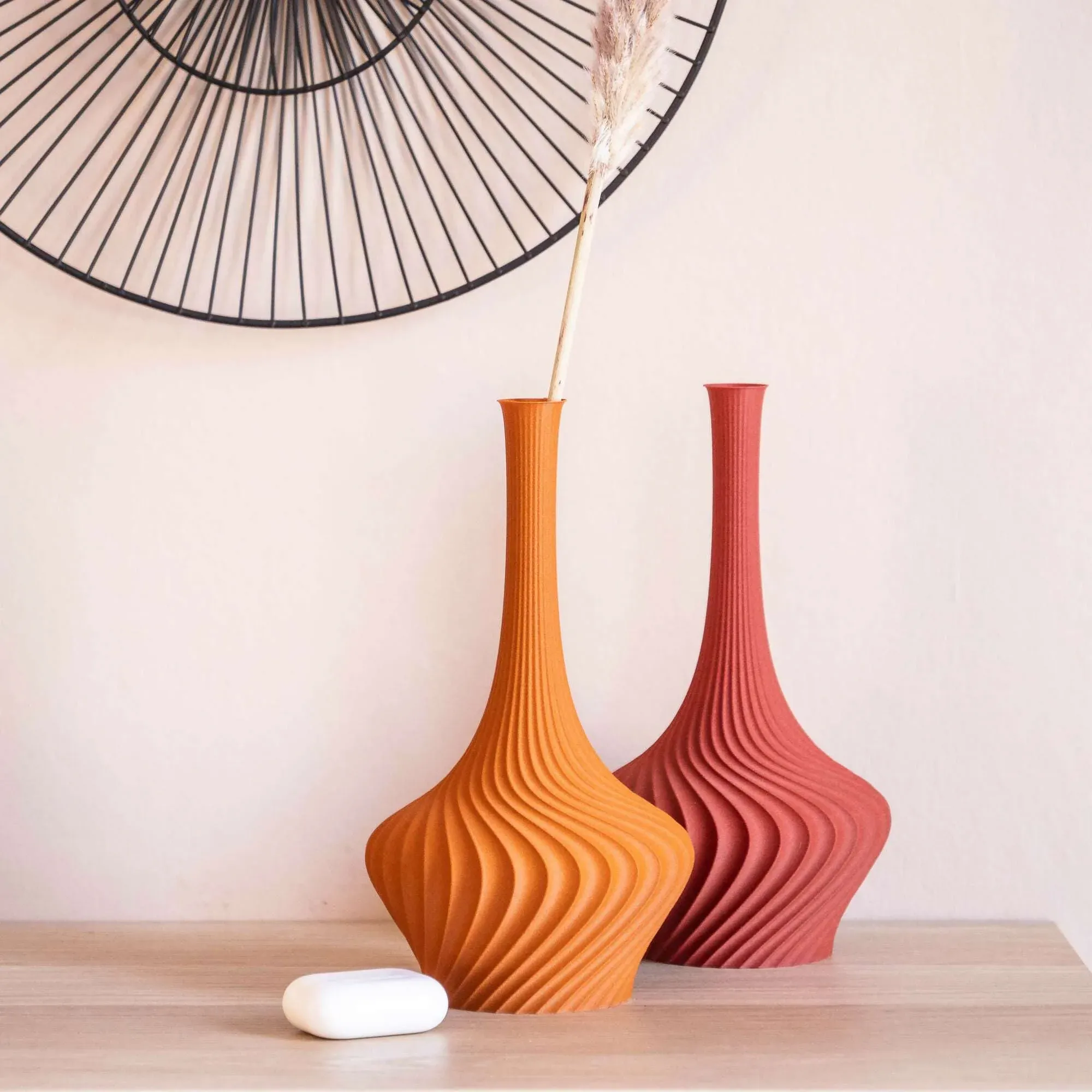 Vase design Aquilon pour fleur séchées et stabilisées – Image 5