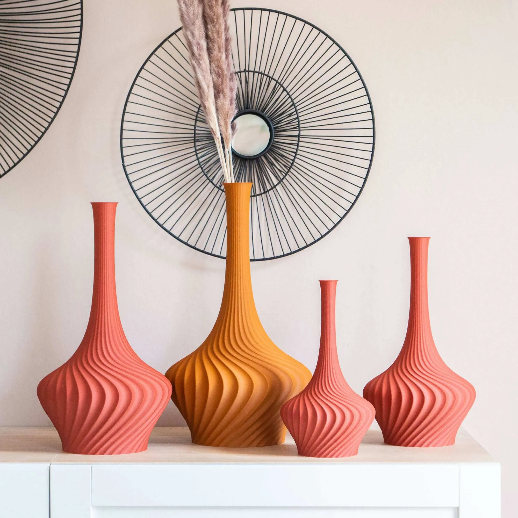 Vase design Aquilon pour fleur séchées et stabilisées – Image 9